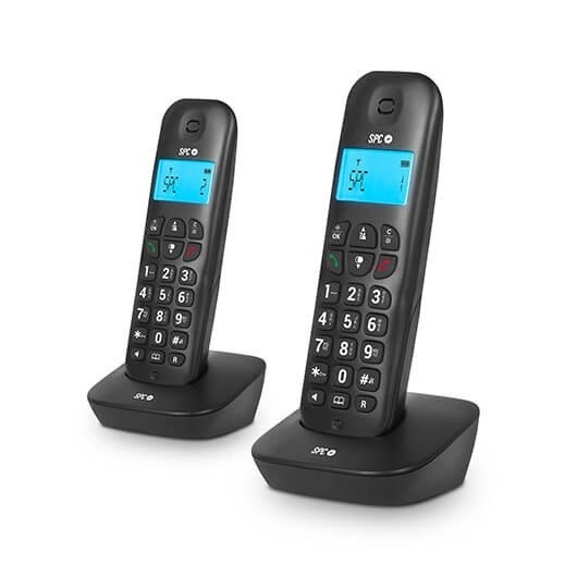 TELEFONO FIJO SPC COMFORT NUMBERS 2 BLANCO